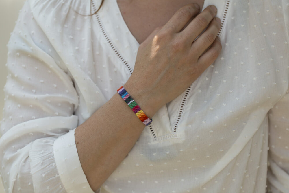 Regenbogen Armband, LGQBT Schmuck